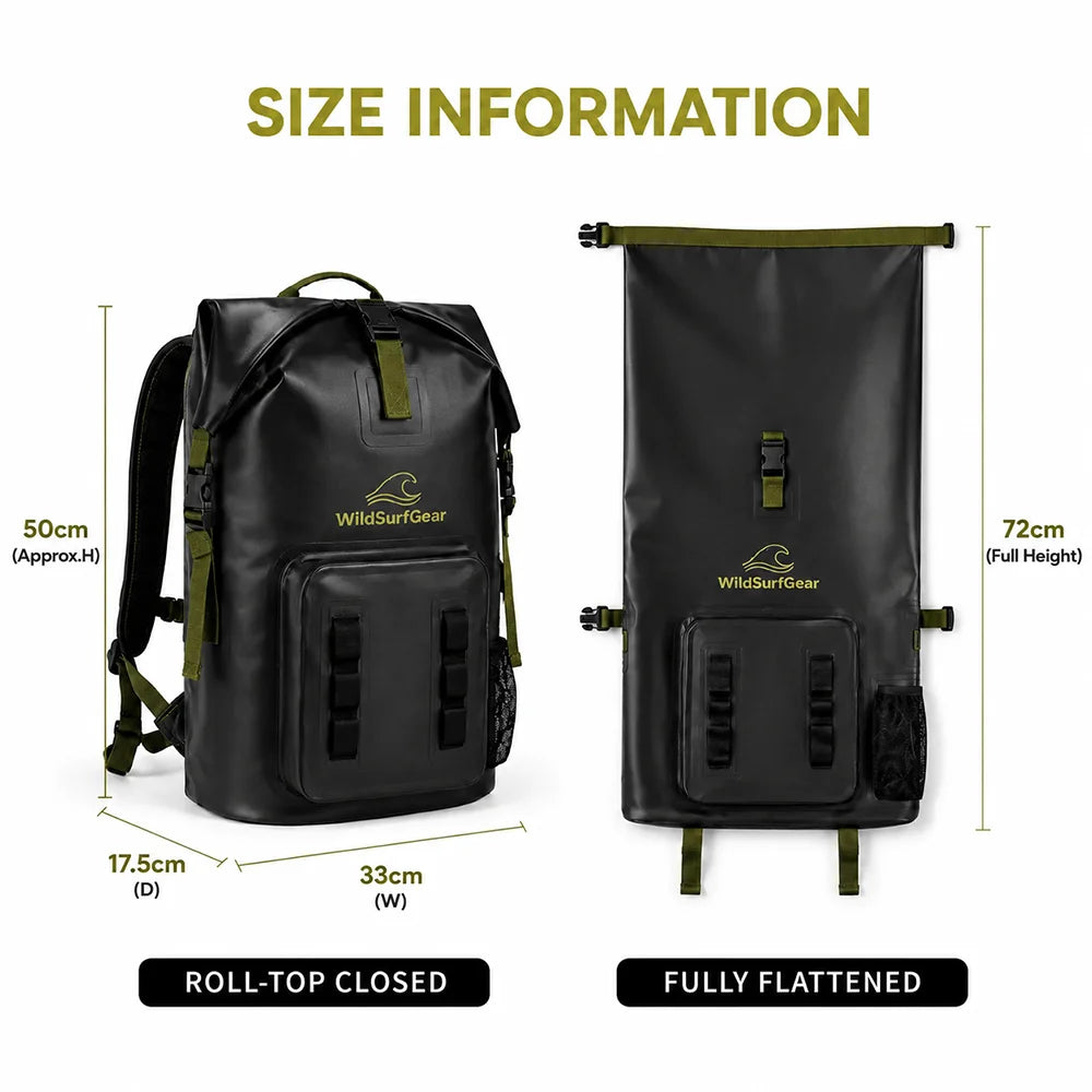 32L Waterproof Dry Backpack