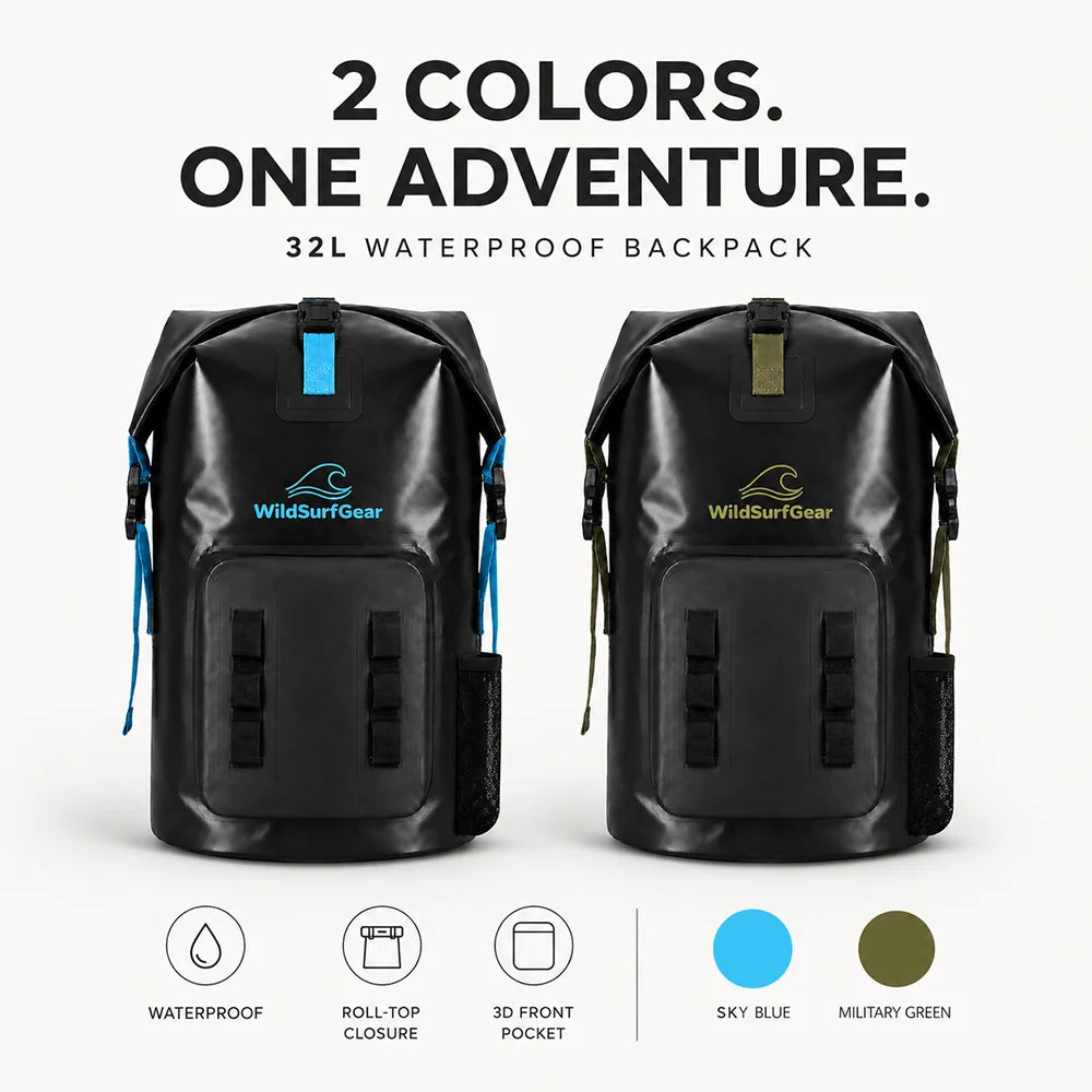 32L Waterproof Dry Backpack