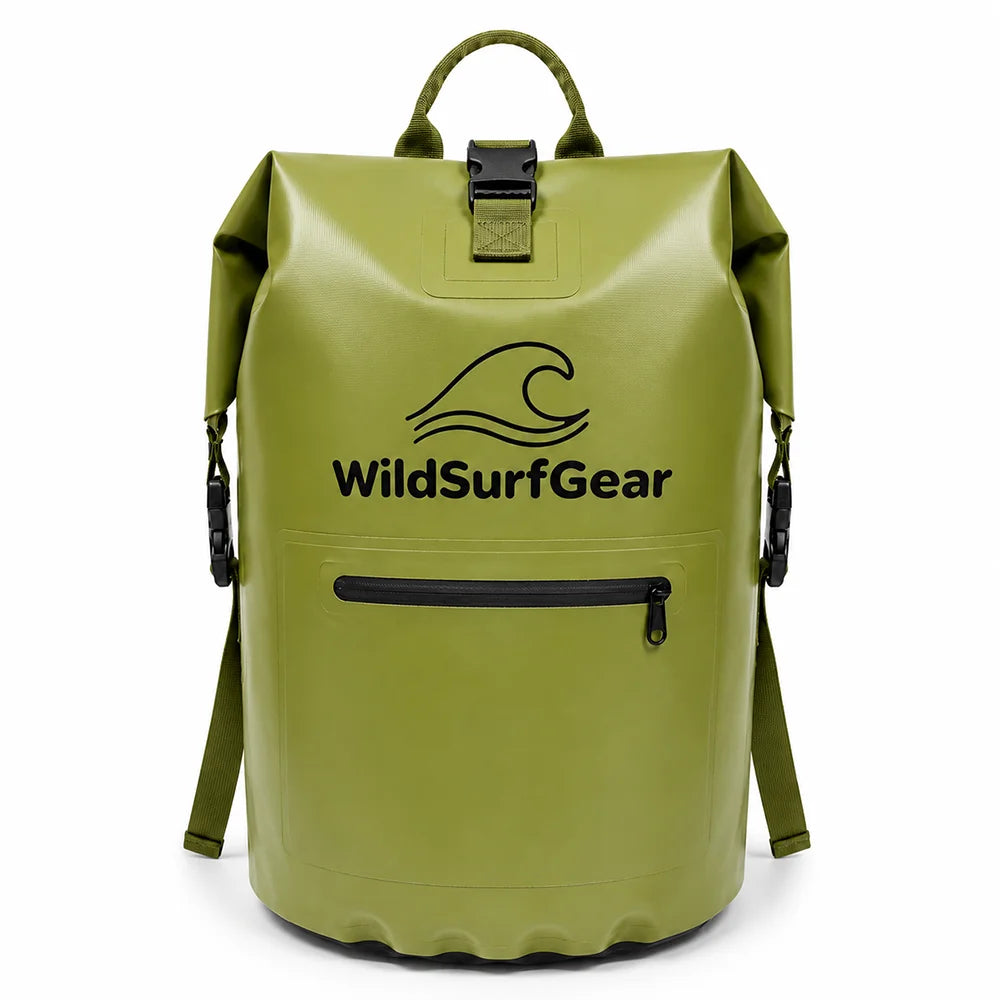 30L Military Green Dry Backpack