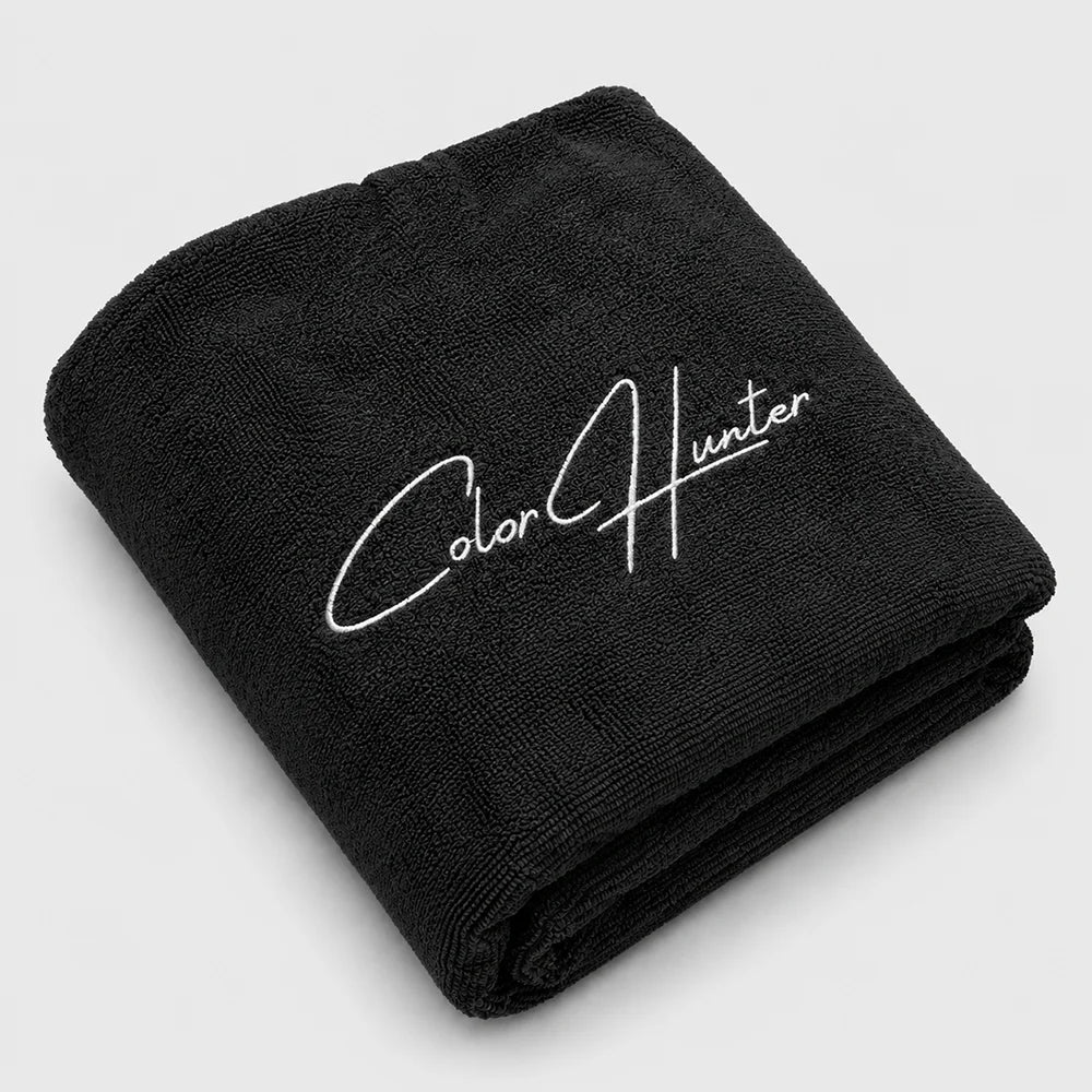 Black Quick-Dry Microfiber Surf Poncho