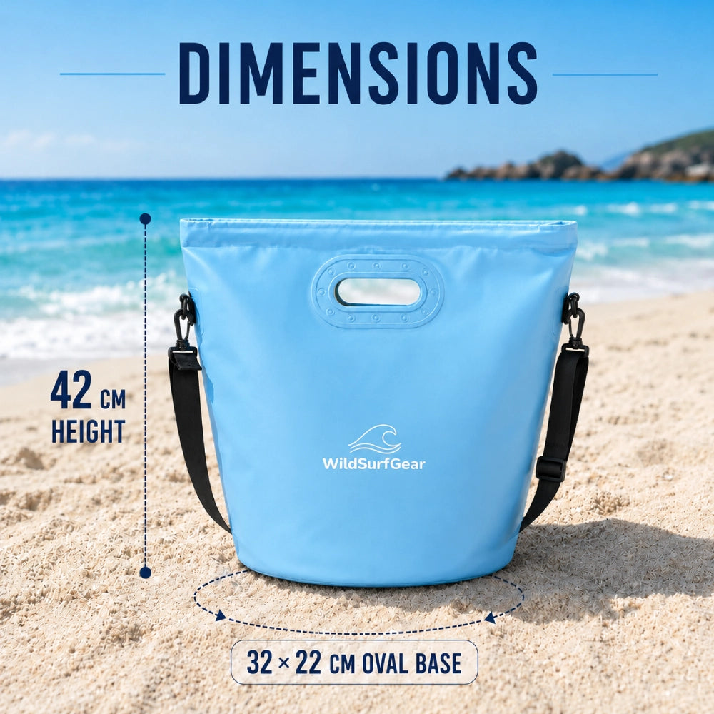 30L Beach Changing Bucket Bag