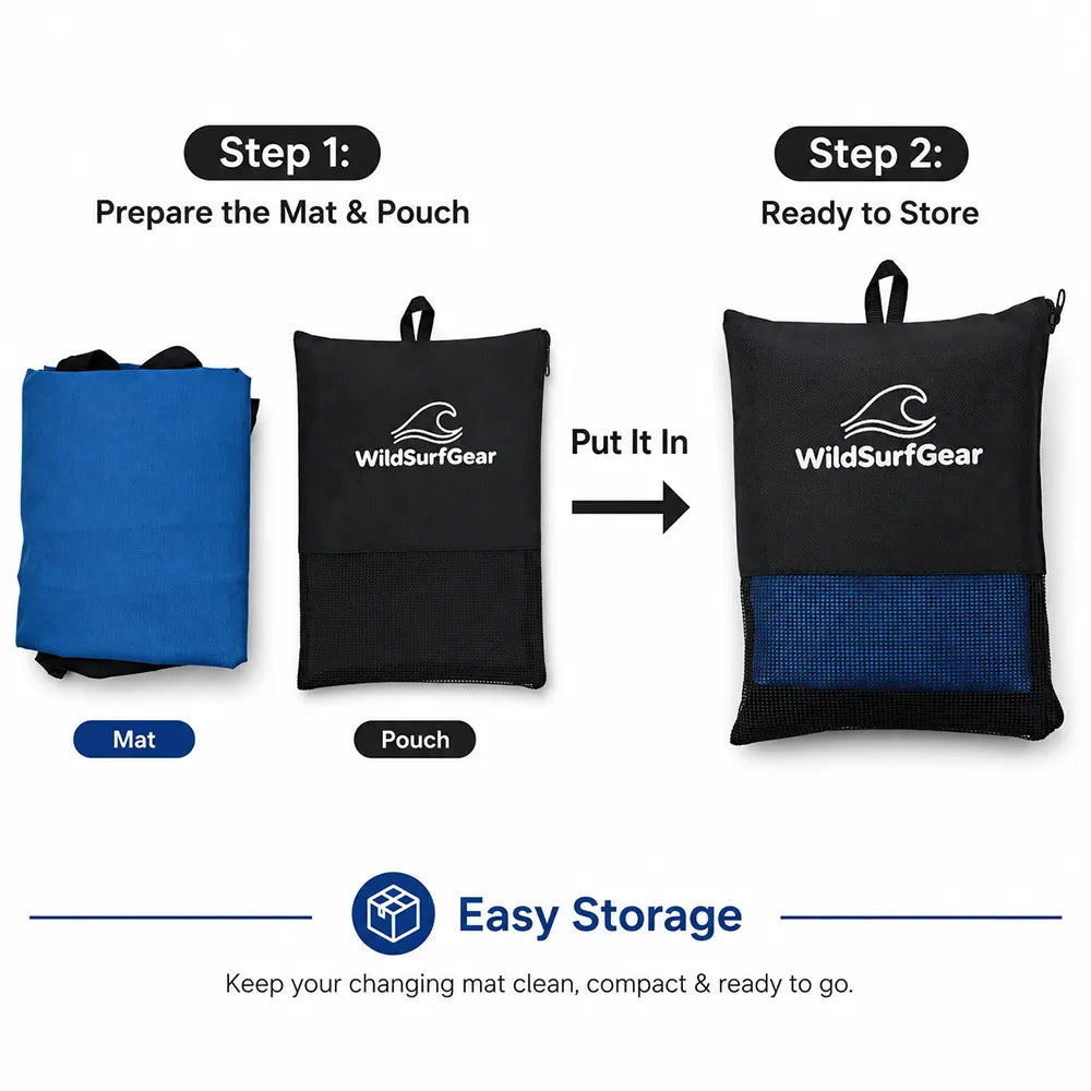 Surf Changing Mat & Wet Bag