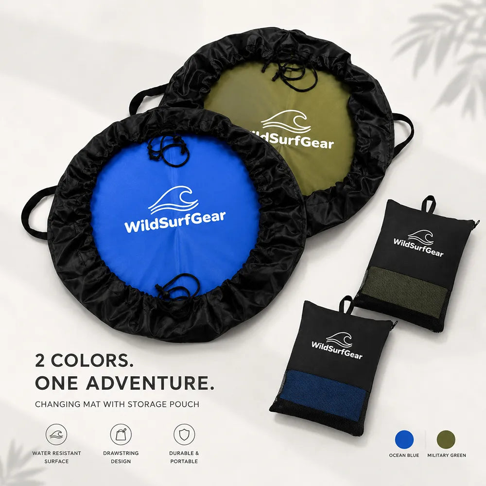 Surf Changing Mat &amp; Wet Bag